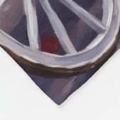 Shih Tzu Dog Valentine's Day フリースブランケット (角)