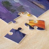 Shih Tzu Dogs Trick-or-Treating Halloween Costumes ジグソーパズル (側面)