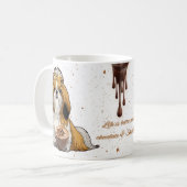 Shih Tzu Lover Mug – Cozy Dog Mom Coffee Cup コーヒーマグカップ (正面左)