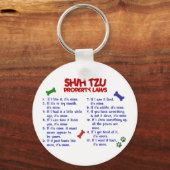SHIH TZU Property Laws 2 キーホルダー (正面)