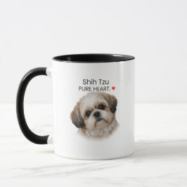 Shih Tzu Pure Heart Mug – Dog Lover Gift マグカップ