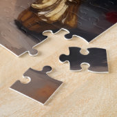 Shih Tzu Rococo Be Mine Valentine's Day ジグソーパズル (側面)