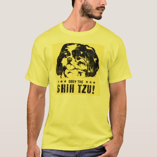 shih_tzu_sm tシャツ (正面)