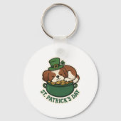 Shih Tzu Treasure Keeper St.Patrick's Day キーホルダー (裏面)