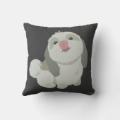 Shihtzuの枕 クッション (裏面)