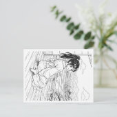 Shiika-chan Postcard – Japanese Coloring Style Cou シーズンポストカード (スタンド正面)