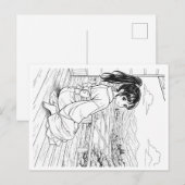 Shiika-chan Postcard – Japanese Coloring Style Cou シーズンポストカード (正面/裏面)