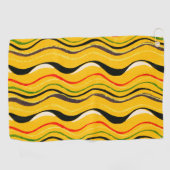 Shima-Shima, colorful pattern, ゴルフタオル (横)