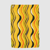 Shima-Shima, colorful pattern, ゴルフタオル (正面)