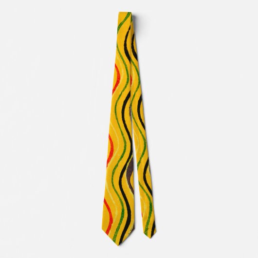 Shima-Shima, colorful pattern, ネクタイ (正面)