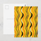 Shima-Shima, Japanese Pattern, ポストカード (正面/裏面)