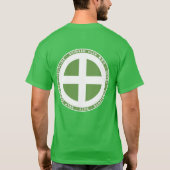 Shimazuの一族はワイシャツを密封します Tシャツ (裏面)
