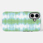 Shimmer Ikat in Green and Aqua Case-Mate iPhoneケース (裏面 (横))