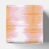 Shimmer Ikat in Pink and Orange フェイバーボックス (上部)