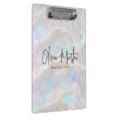 Shimmer Opal Iridescent Background クリップボード (右)