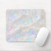 Shimmer Opal Iridescent Background マウスパッド (マウス)