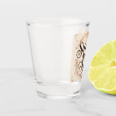 Shimmer & Sin Gothic Shot Glass | Dark Glam ショットグラス (左)