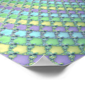 Shimmerine – フラクタルアート ポスター (角)