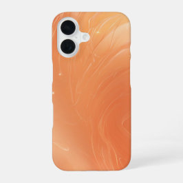 Shimmering Coral Flow Abstract Phone Case iPhone 16ケース