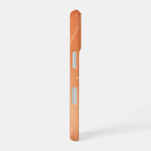 Shimmering Coral Flow Abstract Phone Case iPhone 16ケース (右側面)