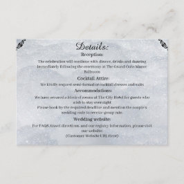 Shimmering Filigree Enclosure Card エンクロージャーカード