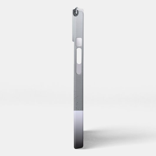 Shimmering Gold Drip Glitter Bokeh Luxury iPhoneケース (左側面)