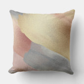 Shimmering look brushstrokes クッション (正面)