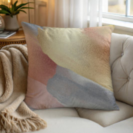 Shimmering look brushstrokes クッション