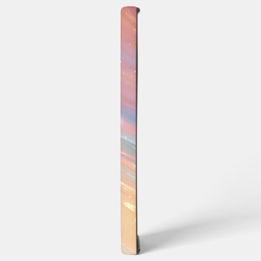 Shimmering Pastel Gradient Phone Case Samsung Galaxyケース (左側面)