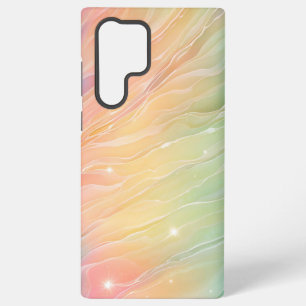 Shimmering Rainbow Aurora Gradient Phone Case Samsung Galaxy S22 Ultraケース