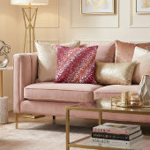 Shimmering Rose Glitter Gradient クッション