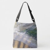 Shimmering Water on Rocks Tote クロスボディバッグ (正面)