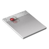 Shimmeryクリスマスオーナメント – メモ帳 (アングル)