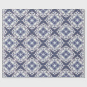 Shimmery, Purple, Dandelion Mandala ラッピングペーパー (フラット)