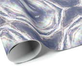 Shimmery, Purple, Dandelion Mandala ラッピングペーパー (ロールコーナー)