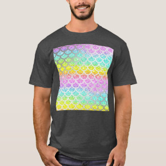 Shimmery Rainbow Glitter Mermaid Scales 19 Tシャツ