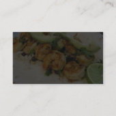 Shimpのタコスはブリトーのアボカドを石灰で消毒します 名刺 (裏面)