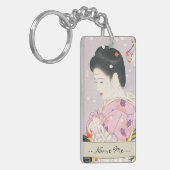Shimura Tatsumiモダンな美しいの5つの姿 キーホルダー (正面左)