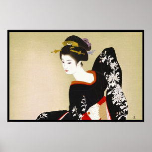Shimura Tatsumi日本のな女性の2つの主題 ポスター