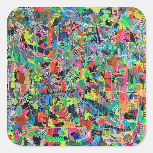 Shindigスタンプ スクエアシール (正面)