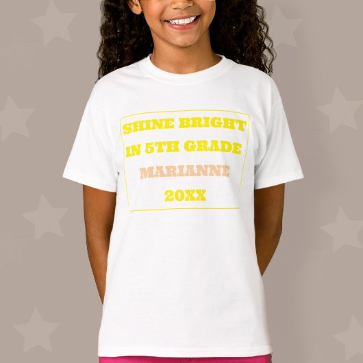 Shine Bright Back To School  Tシャツ