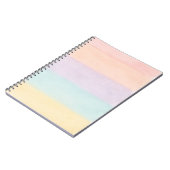 Shine Bright color pattern ノートブック (左側)