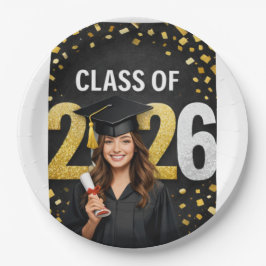 Shine Bright, Dream Big, and Step Into Your Future ペーパープレート