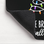 Shine Bright Like A Call Light Funny Nurse Christm マウスパッド (コーナー)