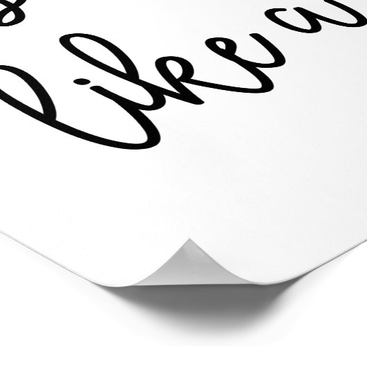 Shine Bright Like a Diamond Typography Quote ポスター (角)