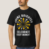 Shine Brighter Firework Tee Tシャツ (正面)