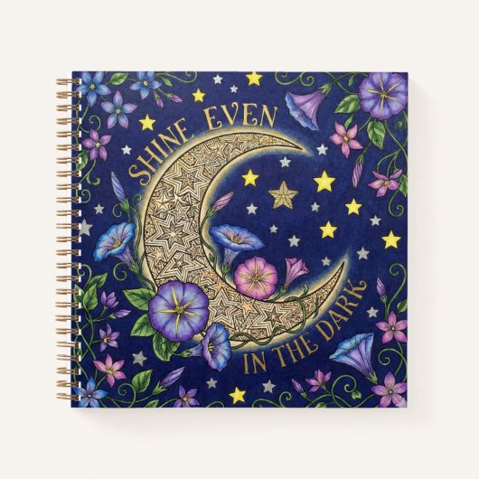 Shine Even In The Dark Spiral Notebook ノートブック (正面)