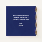 Shine Even In The Dark Spiral Notebook ノートブック (裏面)