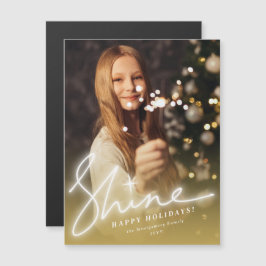 Shine Glow手書きスクリプト金ゴールドグラデーション写真