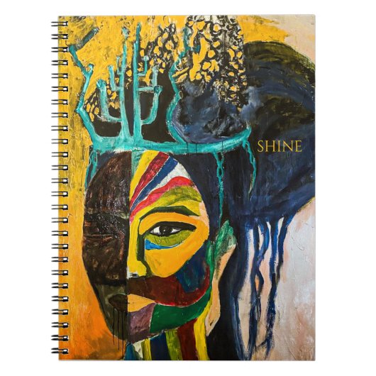"Shine" Journal ノートブック (正面)